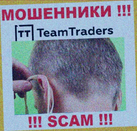 С конторой Team Traders заработать не выйдет, заманят в свою компанию и сольют подчистую