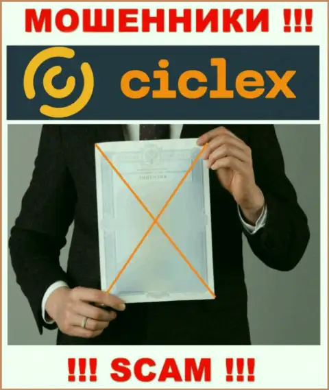 Сведений о лицензии организации Ciclex Com у нее на официальном онлайн-ресурсе НЕ РАЗМЕЩЕНО