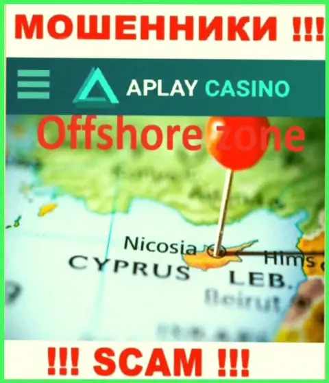 Пустив корни в офшоре, на территории Cyprus, APlay Casino беспрепятственно разводят своих клиентов