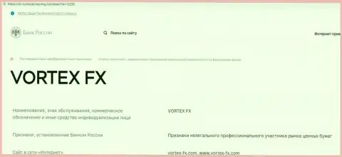 Vortex-FX Com - МОШЕННИК !!! Схемы надувательства (обзор неправомерных действий)