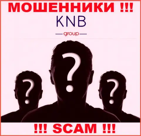 Нет ни малейшей возможности узнать, кто является прямым руководством компании KNB Group Limited - это явно жулики