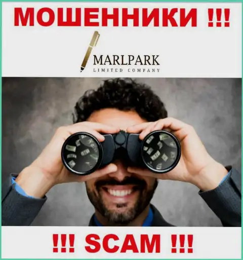 На том конце провода Marlpark Ltd - БУДЬТЕ ВЕСЬМА ВНИМАТЕЛЬНЫ, они в поисках новых доверчивых людей