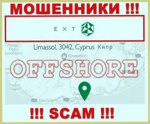 Оффшорные internet махинаторы Эксанте прячутся здесь - Кипр