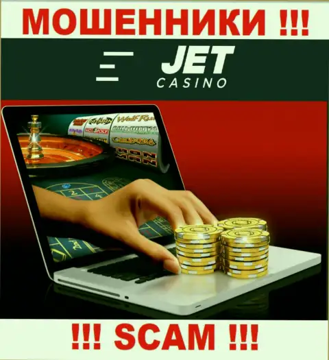 Jet Casino оставляют без средств неопытных людей, прокручивая свои делишки в направлении Online-казино
