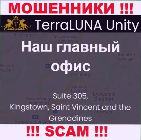 Работать с организацией TerraLunaUnity не нужно - их оффшорный официальный адрес - Suite 305, Kingstown, Saint Vincent and the Grenadines (инфа позаимствована онлайн-ресурса)