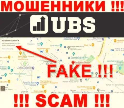 На онлайн-ресурсе ЮБС-Группс Ком вся информация относительно юрисдикции фейковая - 100% мошенники !