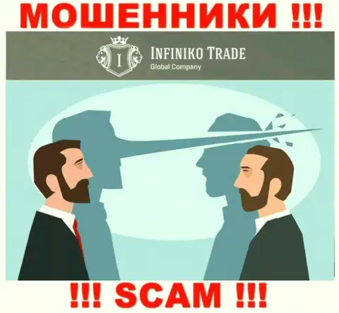 Вложенные деньги с вашего счета в конторе Infiniko Trade будут украдены, как и комиссии