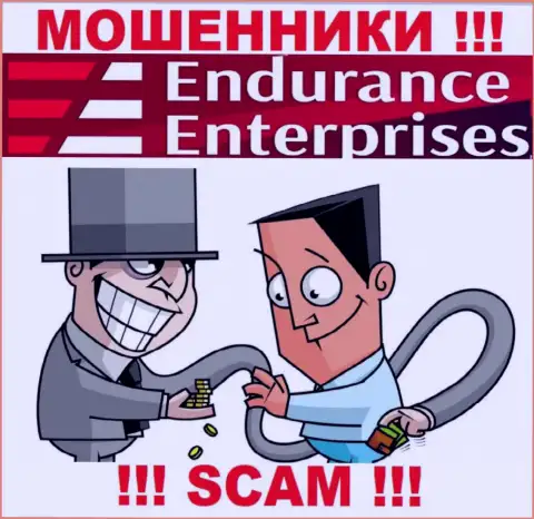 Заработок с брокерской компанией EnduranceFX Com Вы не увидите - не надо вводить дополнительные финансовые активы