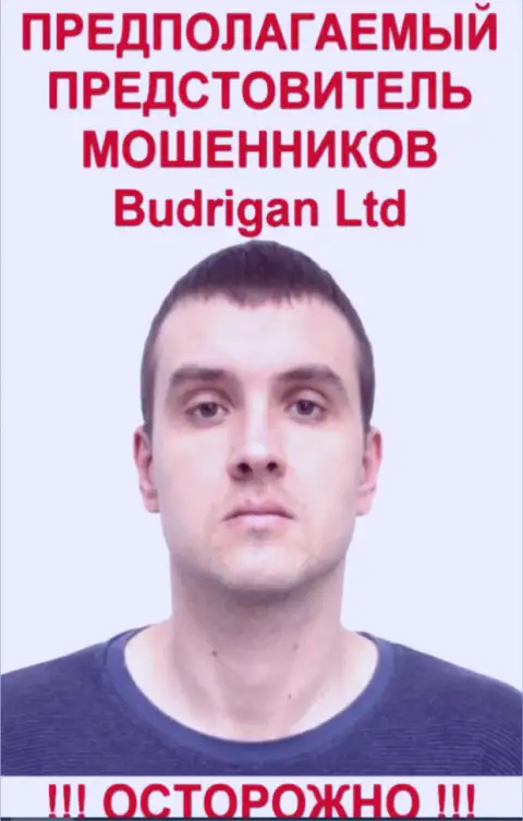 В. Будрик - это вероятно официальное лицо Forex лохотронщиков BudriganTrade