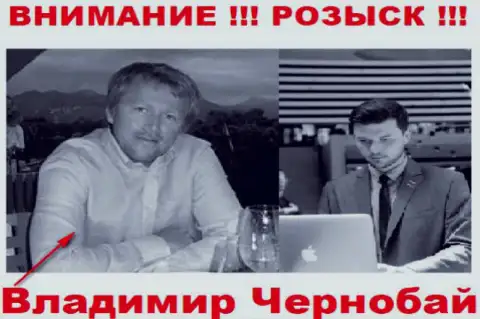 Чернобай В. (слева) и актер (справа), который в медийном пространстве выдает себя как владельца дилинговой организации TeleTrade и Форекс Оптимум