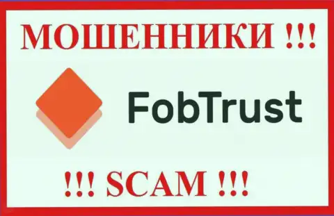Логотип МОШЕННИКА FobTrust Com