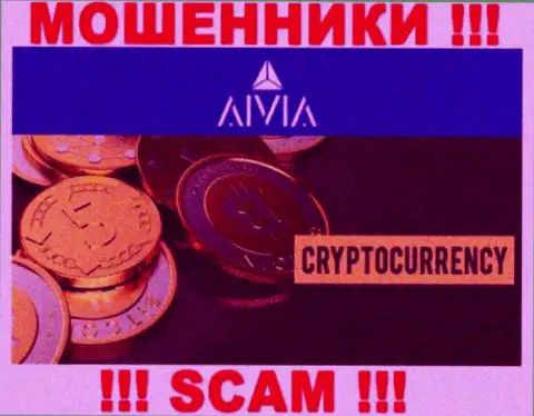 Aivia, промышляя в сфере - Crypto trading, грабят своих наивных клиентов